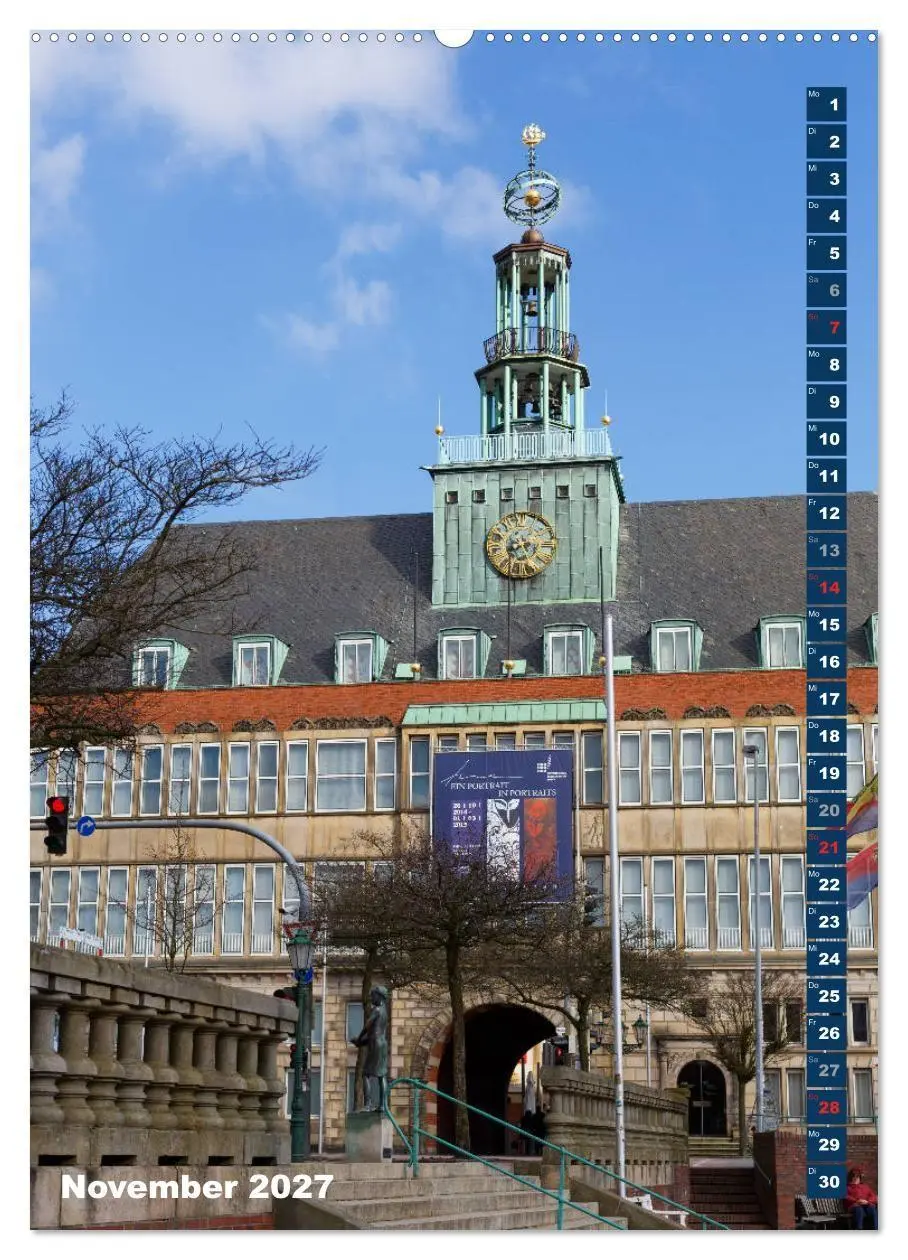 Bild: 9783569871465 | Emden - Sehenswertes der Seehafenstadt (Wandkalender 2027 DIN A2...