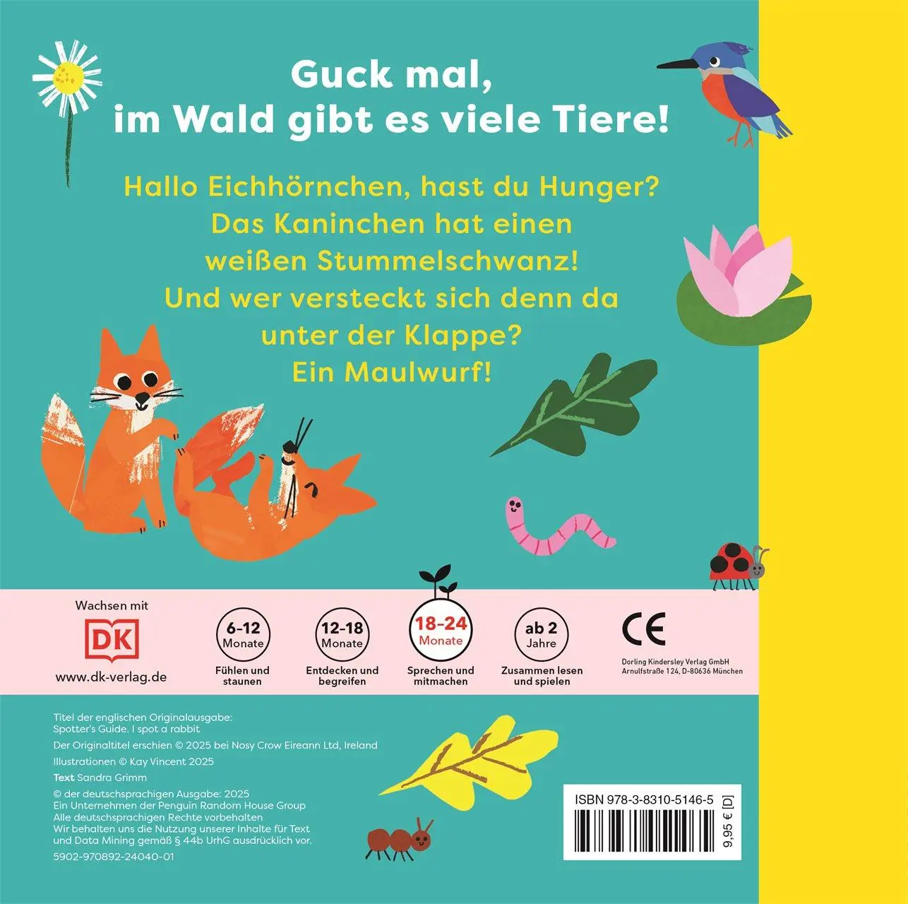 Rückseite: 9783831051465 | Mein erstes Natur-Entdeckerbuch. Da! Ein Fuchs | DK Verlag - Kids