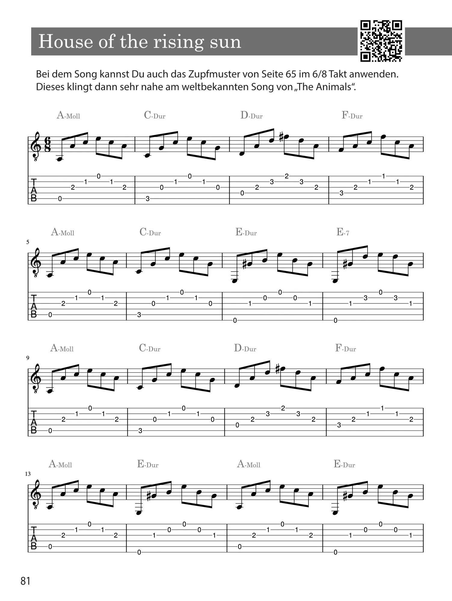 Bild: 9783949891465 | Gitarre lernen für Anfänger und Wiedereinsteiger | Schulz (u. a.)