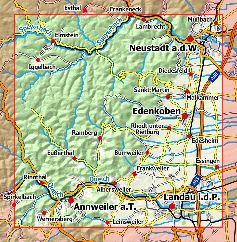 Bild: 9783960991465 | Pfälzerwald 6 | NaturNavi | (Land-)Karte | 1 S. | Deutsch | 2022