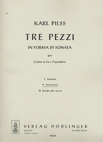 3 pezzi in forma di sonate intermezzo
