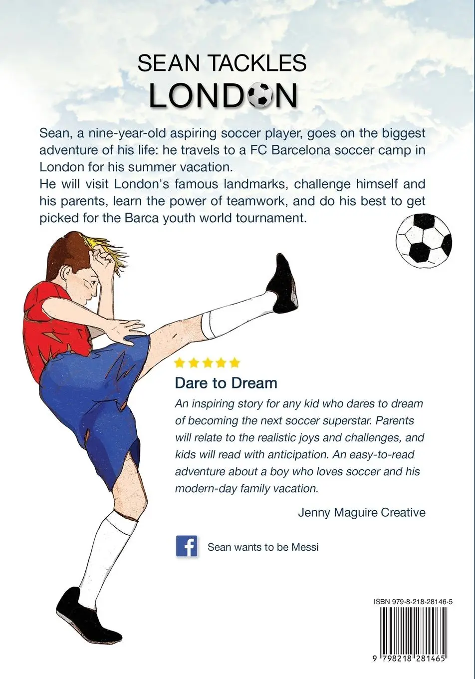 Rückseite: 9798218281465 | Sean Tackles London | Tanya Preminger | Taschenbuch | Englisch | 2023