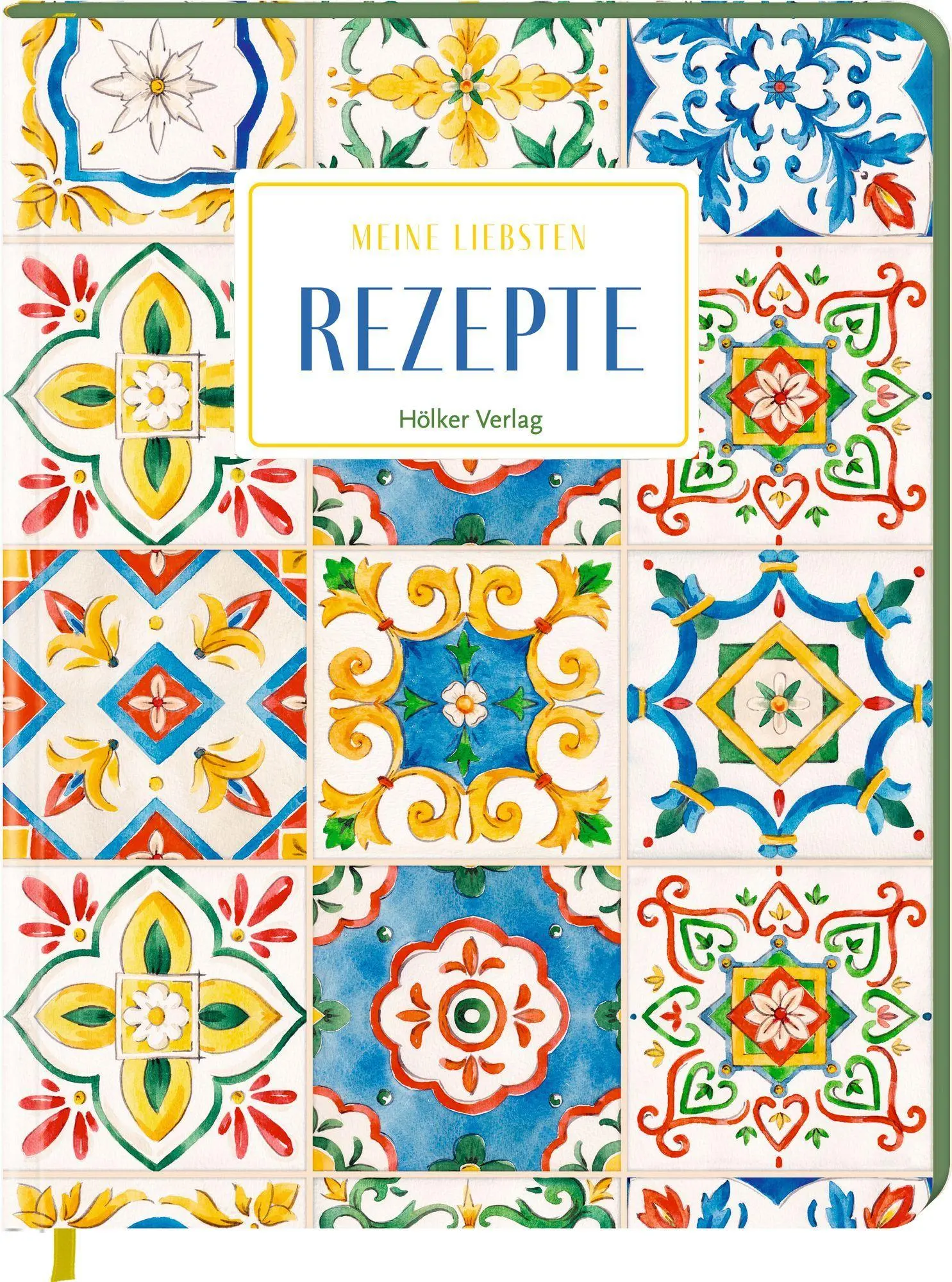 Cover: 4041433881565 | Meine liebsten Rezepte - Sizilianische Fliesen | Einschreibbuch | Buch
