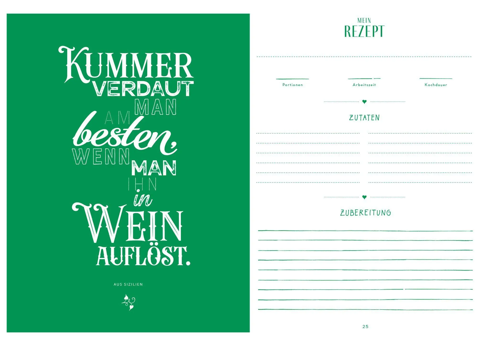 Bild: 4041433881565 | Meine liebsten Rezepte - Sizilianische Fliesen | Einschreibbuch | Buch
