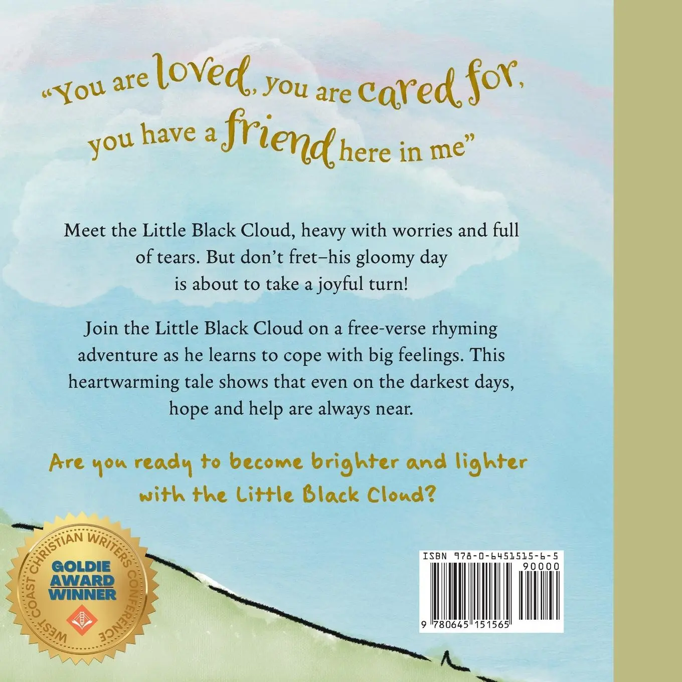 Rückseite: 9780645151565 | The Tale of The Little Black Cloud | Karen Brough | Taschenbuch | 2024
