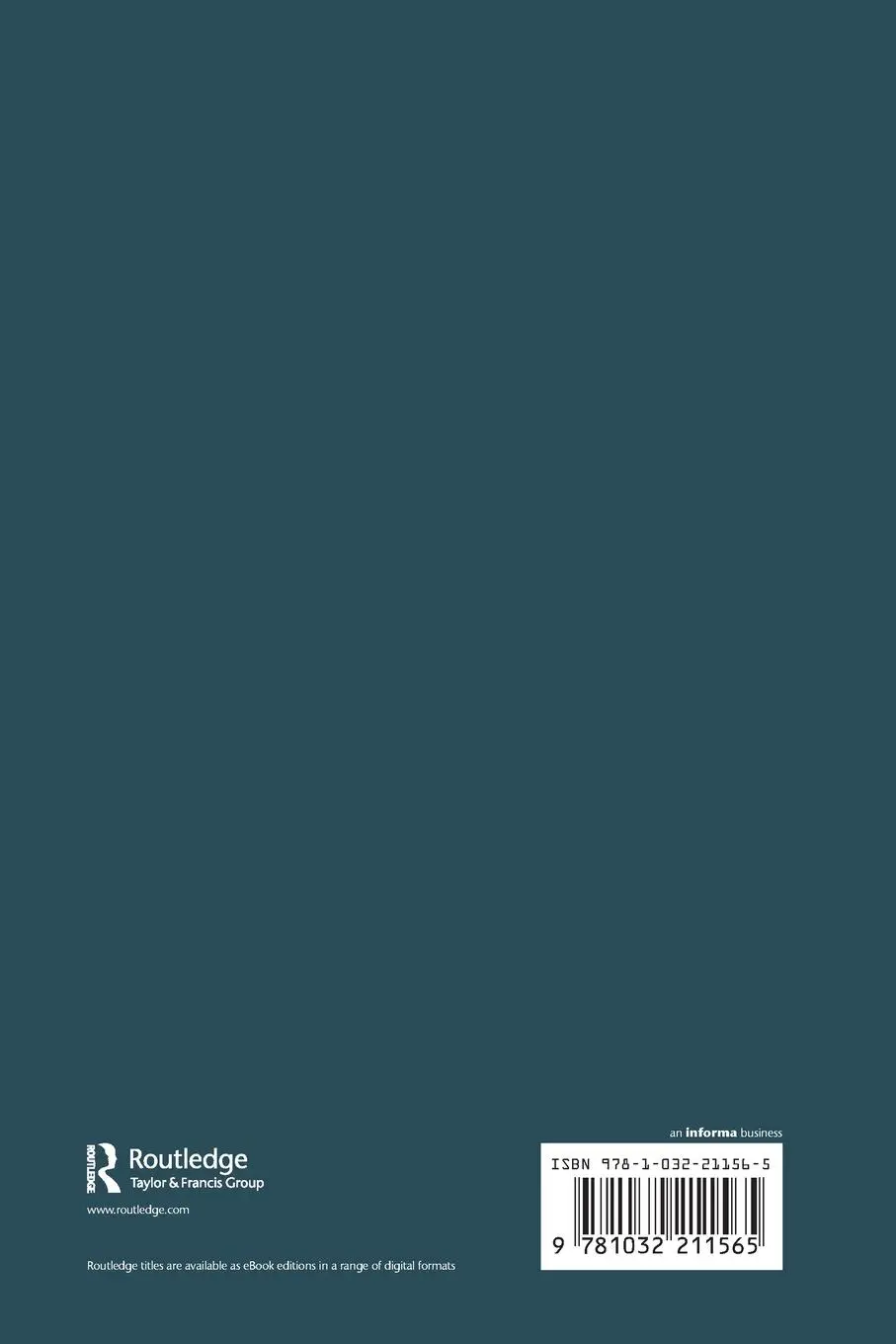 Rückseite: 9781032211565 | Crypto-Finance, Law and Regulation | Governing an Emerging Ecosystem