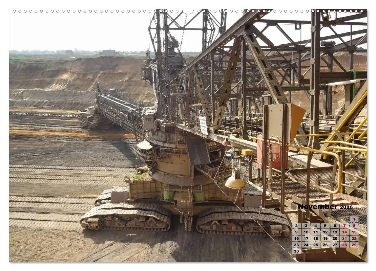 Bild: 9783457751565 | Giganten im Tagebau Garzweiler II (Wandkalender 2026 DIN A2 quer),...
