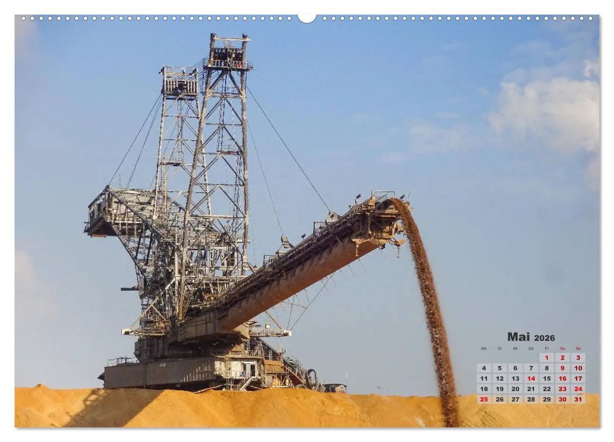 Bild: 9783457751565 | Giganten im Tagebau Garzweiler II (Wandkalender 2026 DIN A2 quer),...
