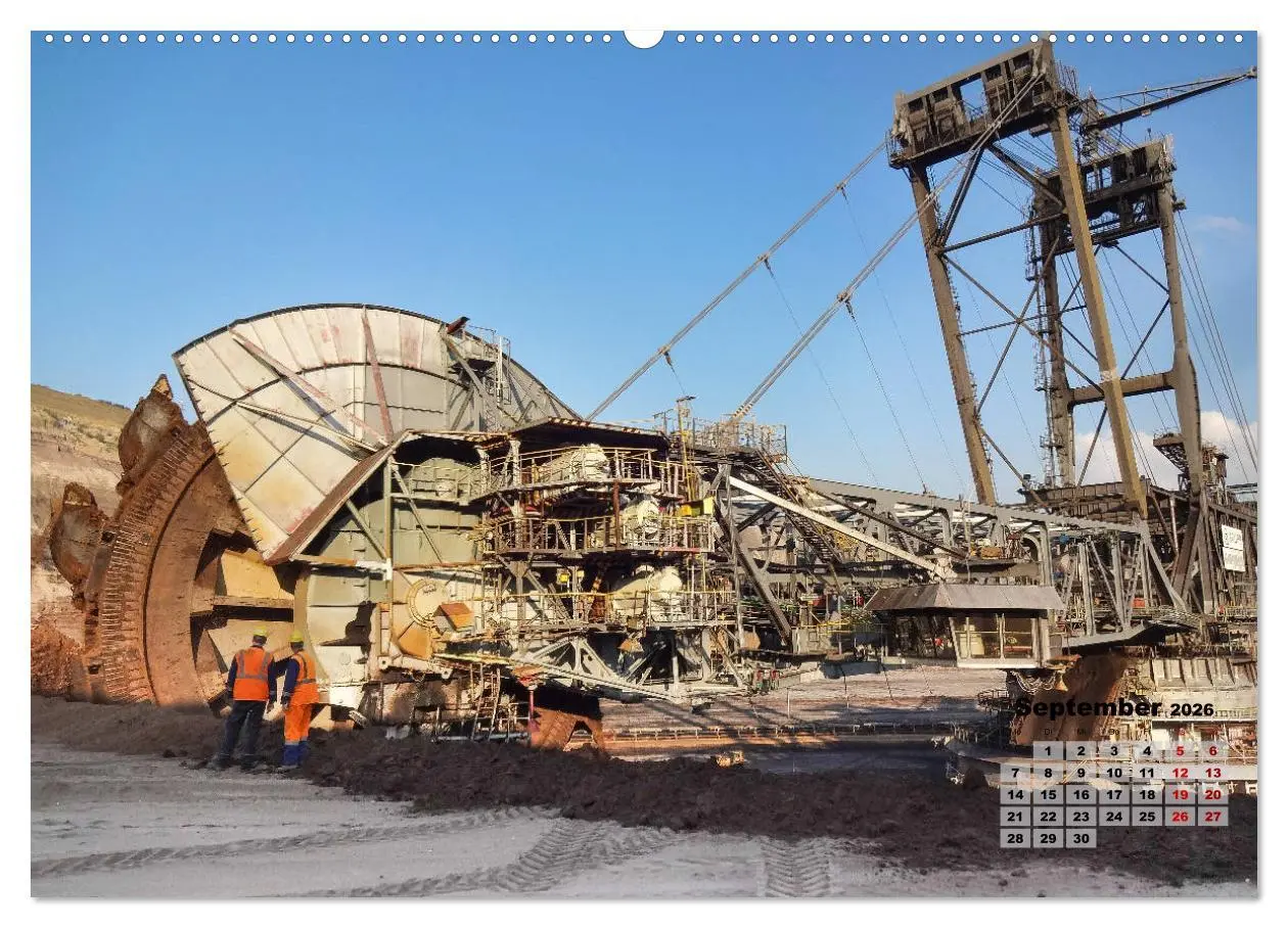 Bild: 9783457751565 | Giganten im Tagebau Garzweiler II (Wandkalender 2026 DIN A2 quer),...