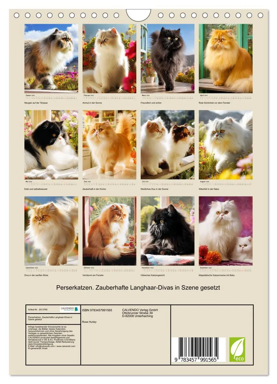Bild: 9783457991565 | Perserkatzen. Zauberhafte Langhaar-Divas in Szene gesetzt...