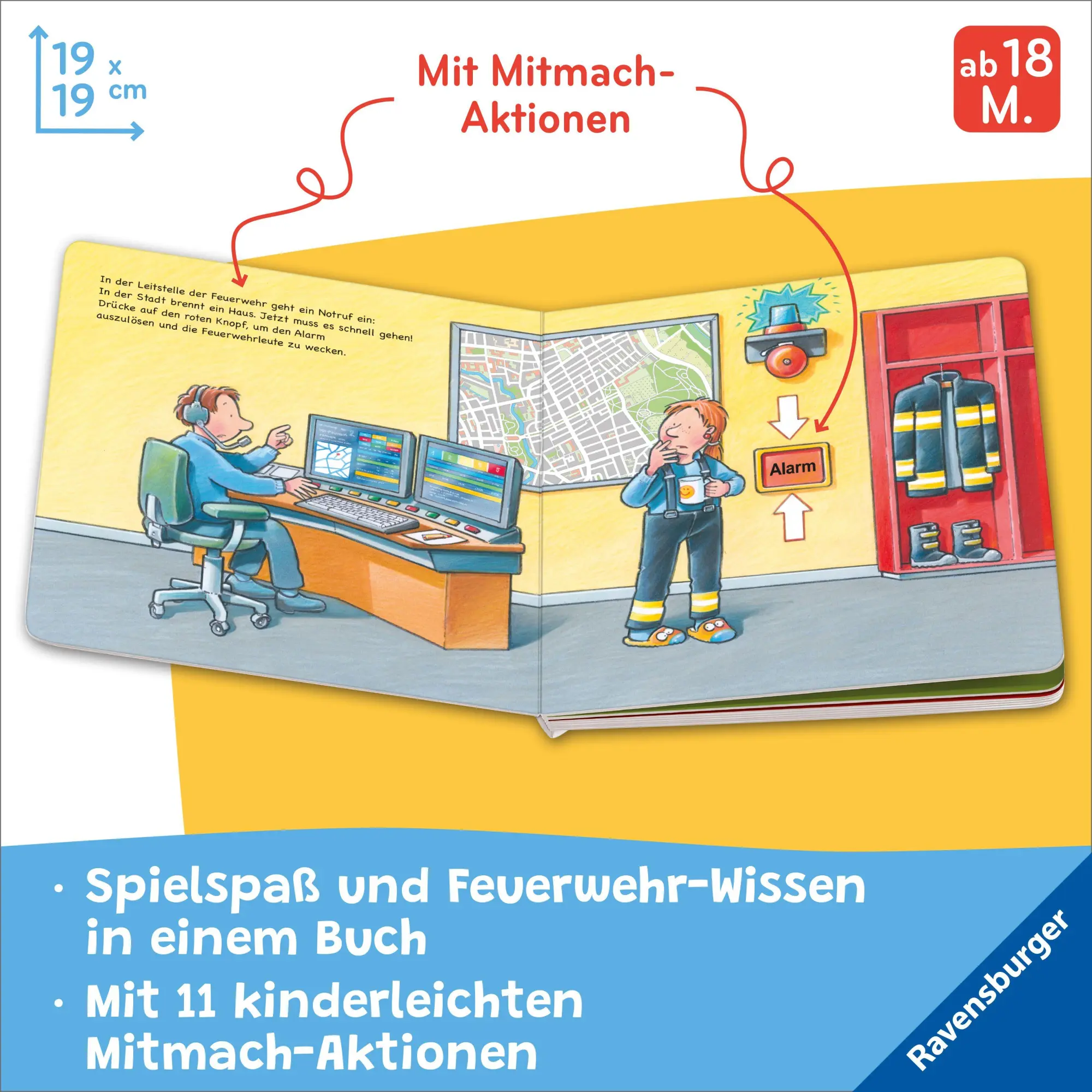 Bild: 9783473421565 | Tatütata! Fahr mit! Mein Feuerwehr-Mitmachbuch | Bernd Penners | Buch