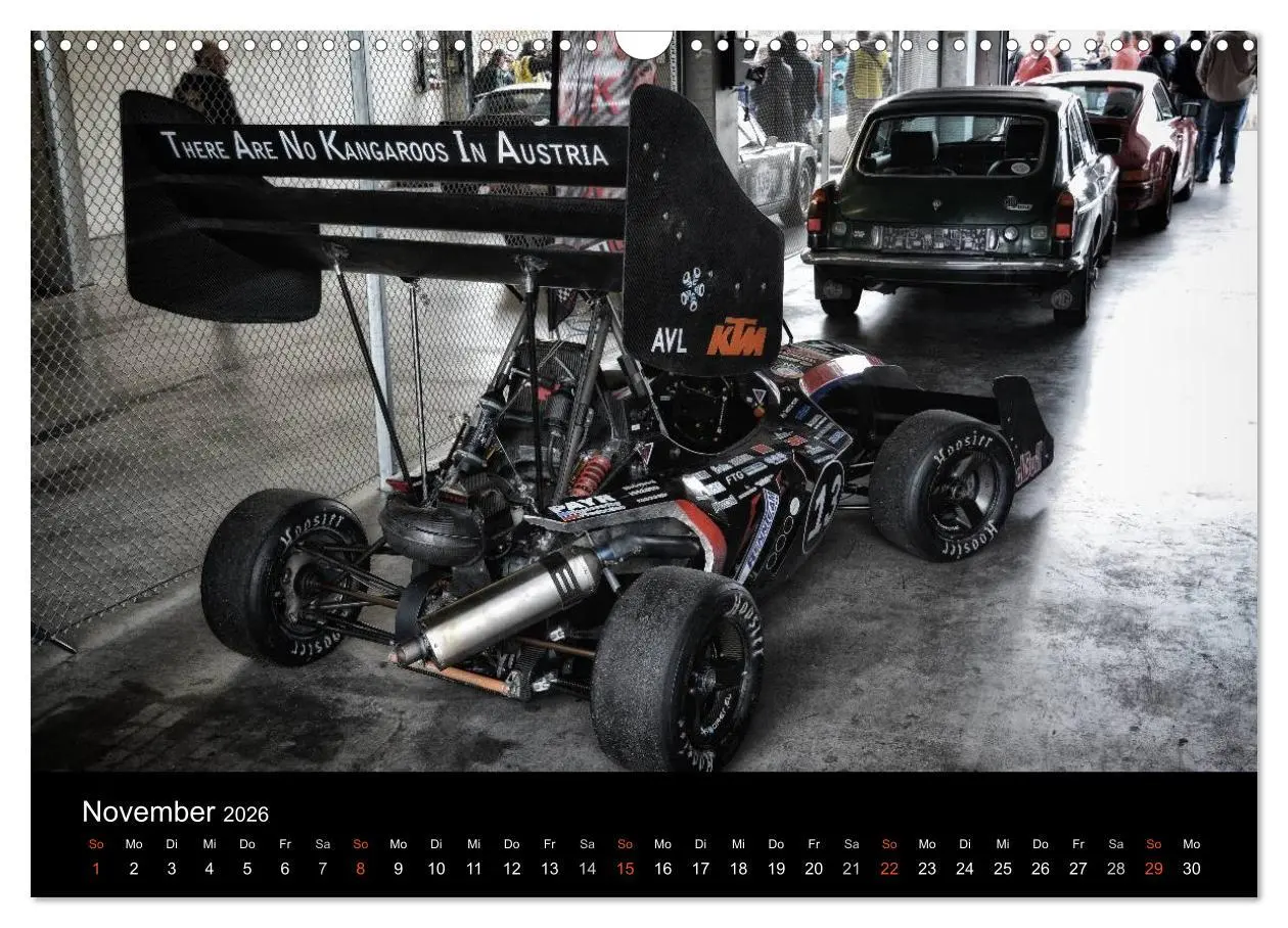 Bild: 9783516151565 | Raceday (Wandkalender 2026 DIN A3 quer), CALVENDO Monatskalender