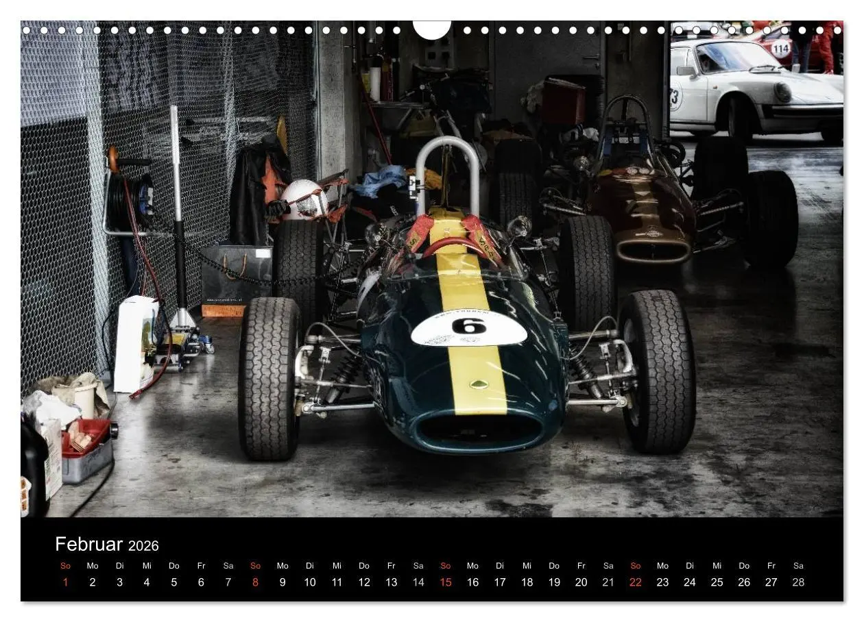 Bild: 9783516151565 | Raceday (Wandkalender 2026 DIN A3 quer), CALVENDO Monatskalender