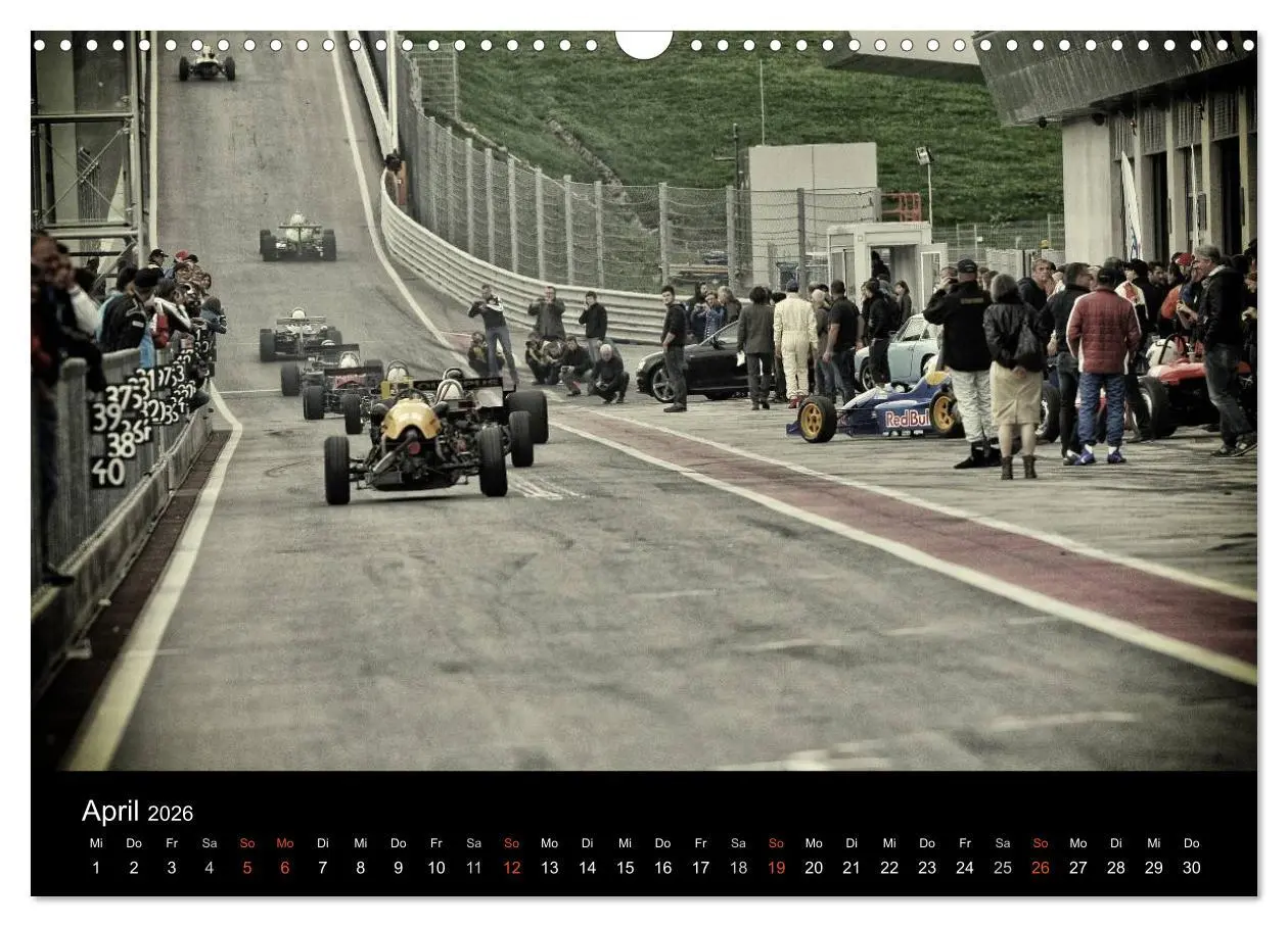 Bild: 9783516151565 | Raceday (Wandkalender 2026 DIN A3 quer), CALVENDO Monatskalender