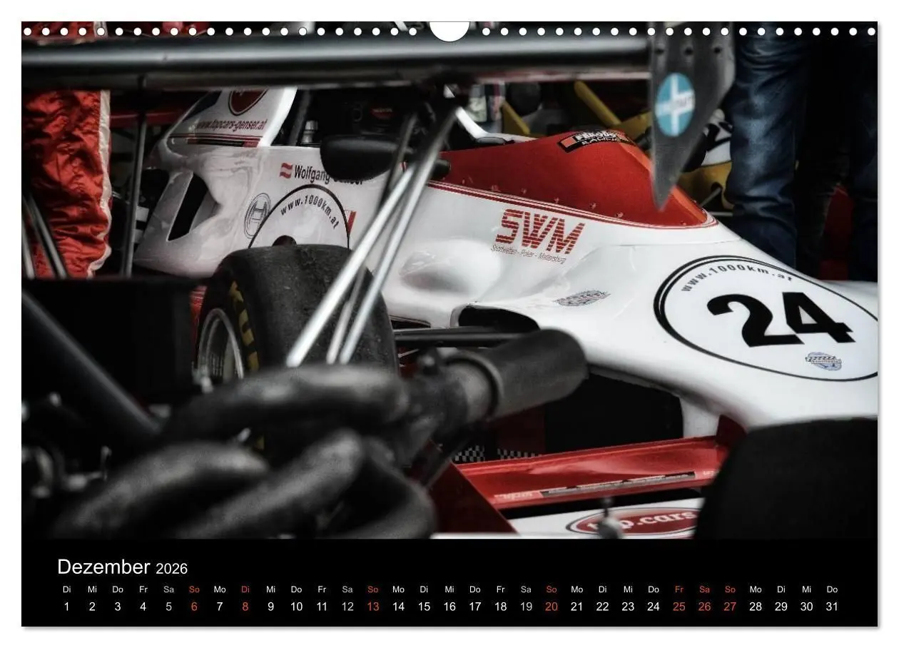 Bild: 9783516151565 | Raceday (Wandkalender 2026 DIN A3 quer), CALVENDO Monatskalender