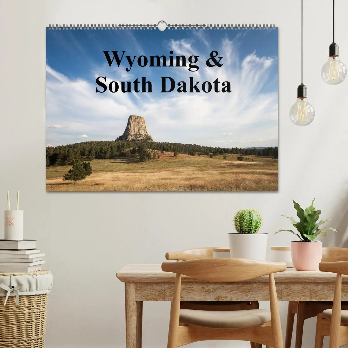 Bild: 9783516221565 | Wyoming &amp; South Dakota (Wandkalender 2026 DIN A2 quer), CALVENDO...