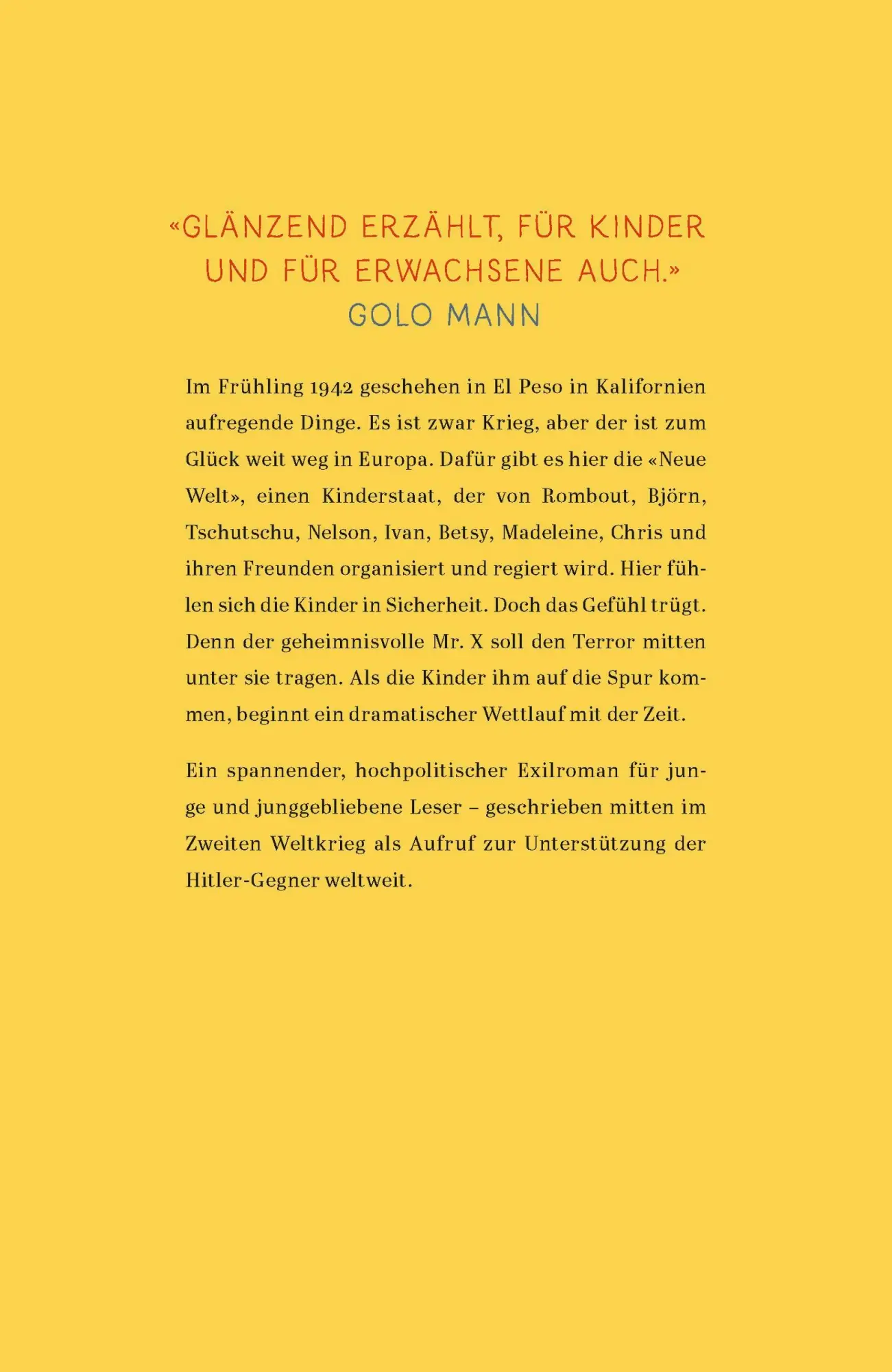 Rückseite: 9783757101565 | Zehn jagen Mr. X | Erika Mann | Buch | 272 S. | Deutsch | 2024