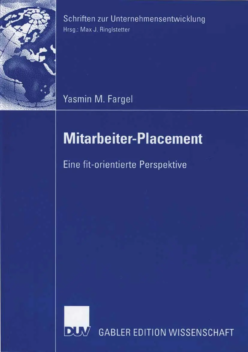 Cover: 9783835001565 | Mitarbeiter-Placement | Eine fit-orientierte Perspektive | Fargel
