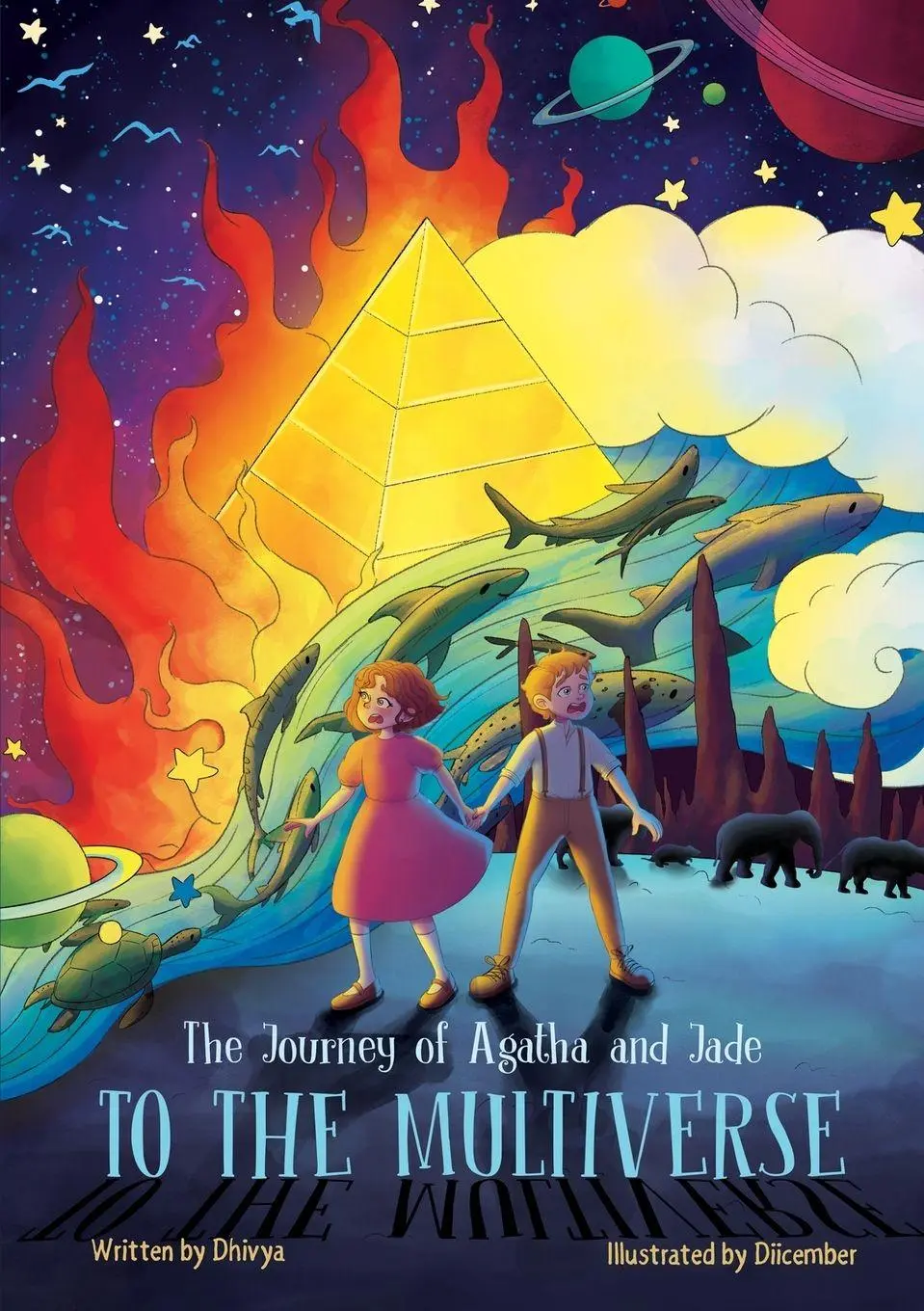 Cover: 9789349311565 | The Journey of Agatha and Jade to the Multiverse | Dhivya | Buch