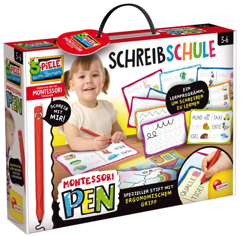 Cover: 8008324101665 | MONTESSORI PEN Schreibschule | Spiel | Kartonschachtel | DE97081