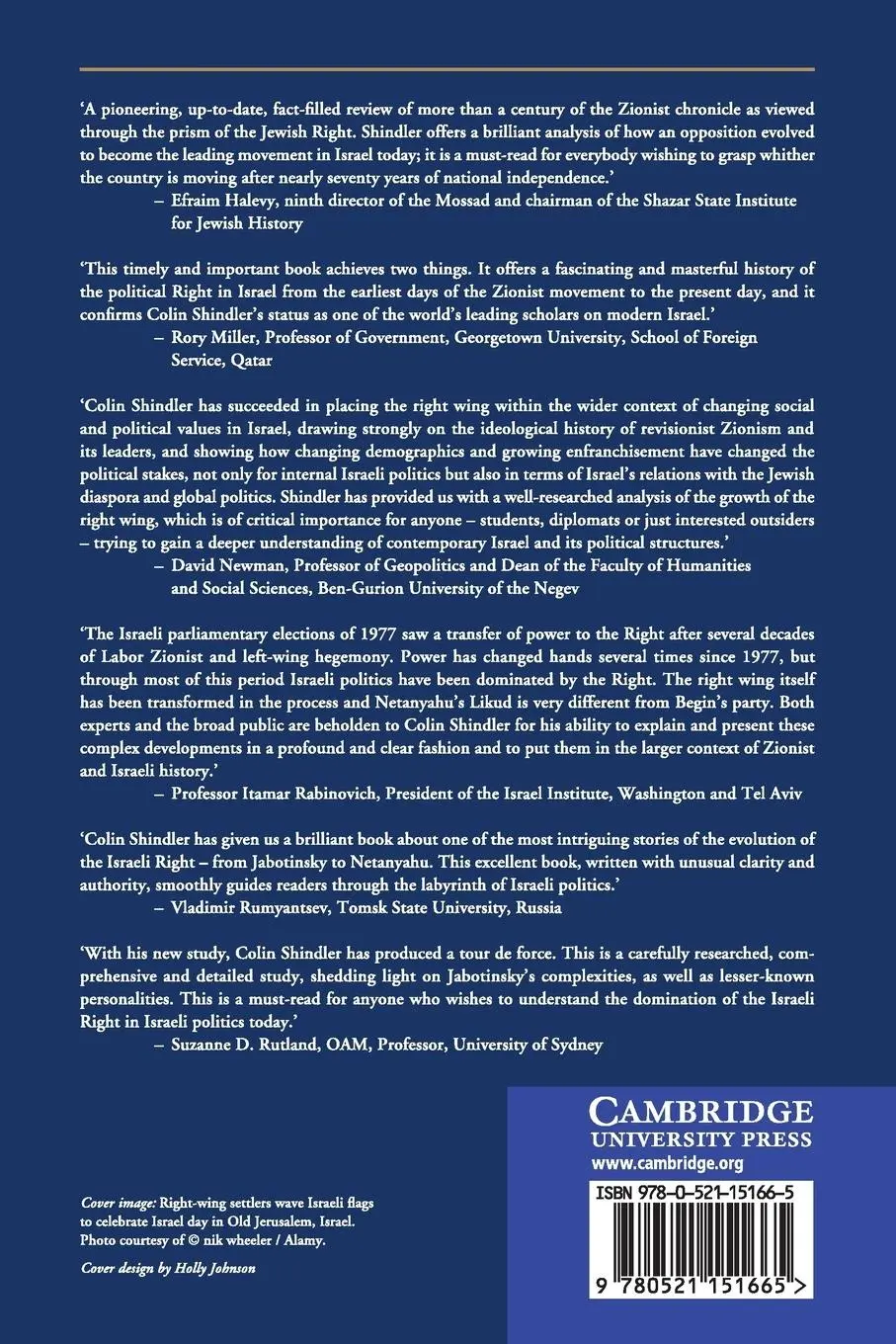 Rückseite: 9780521151665 | The Rise of the Israeli Right | Colin Shindler | Taschenbuch | 2017