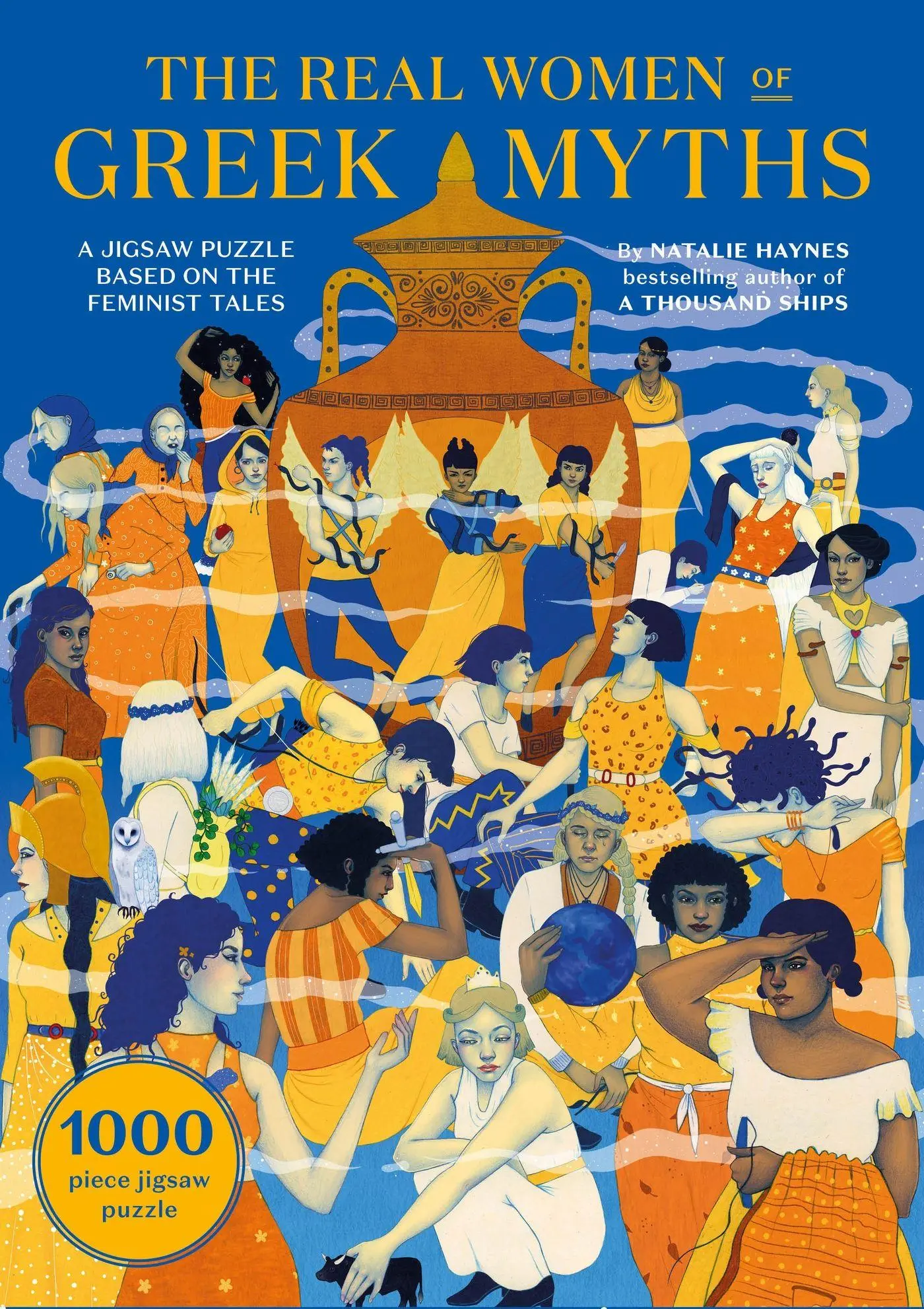 Cover: 9781399601665 | The Real Women of Greek Myth 1000 Piece Puzzle | Natalie Haynes | 2022