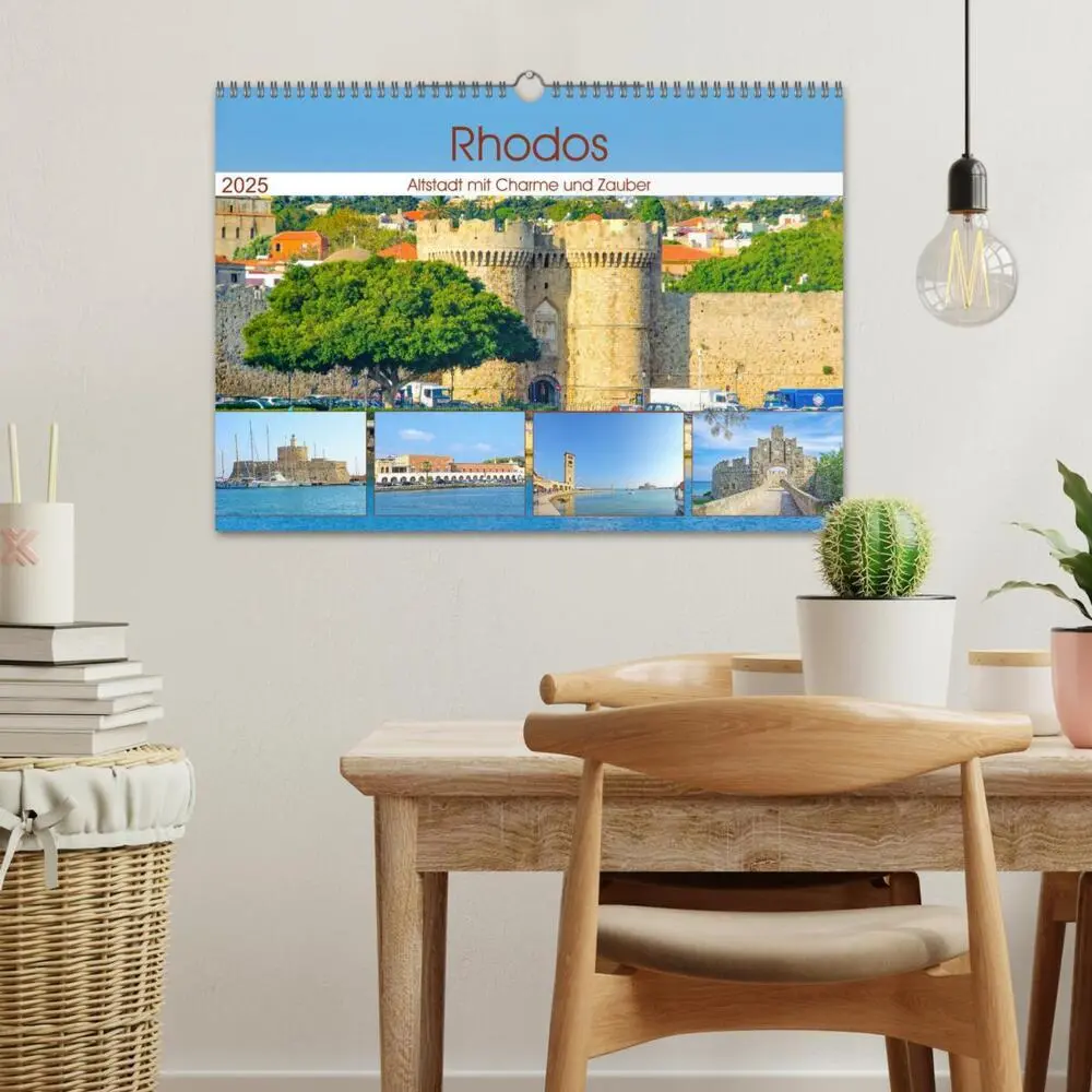 Bild: 9783435271665 | Rhodos - Altstadt mit Charme und Zauber (Wandkalender 2025 DIN A3...