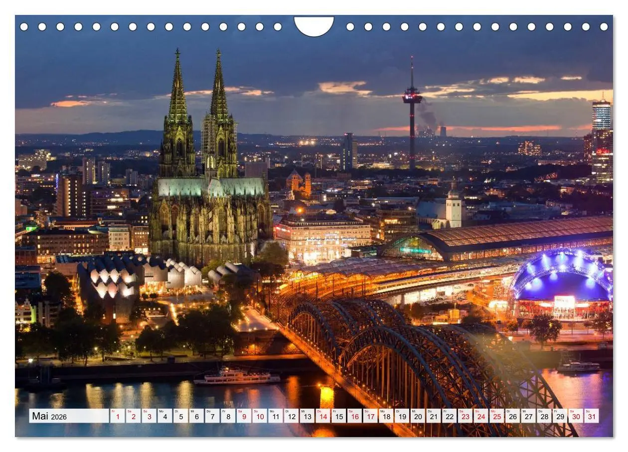 Bild: 9783457741665 | Deutsche Stadtansichten (Wandkalender 2026 DIN A4 quer), CALVENDO...