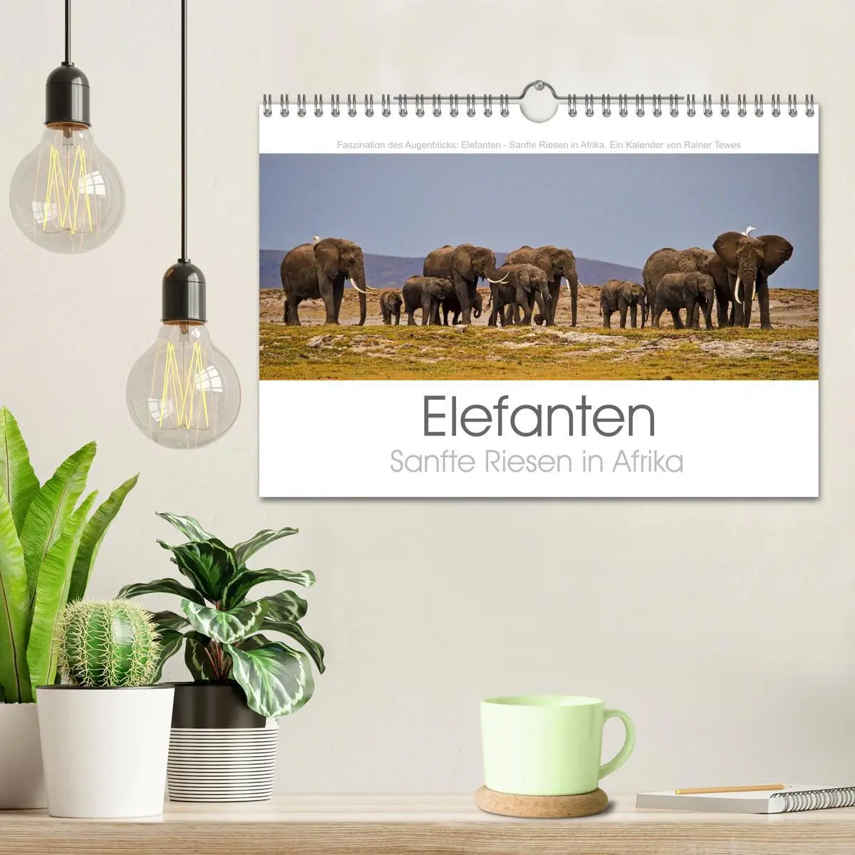 Bild: 9783457981665 | Elefanten - Sanfte Riesen in Afrika (Wandkalender 2026 DIN A4...
