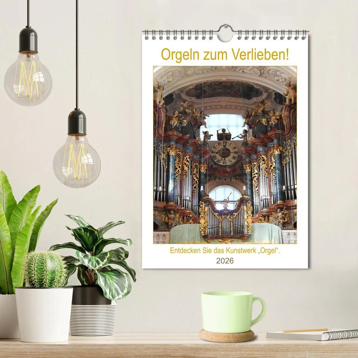 Bild: 9783516381665 | Orgeln zum Verlieben! (Wandkalender 2026 DIN A4 hoch), CALVENDO...