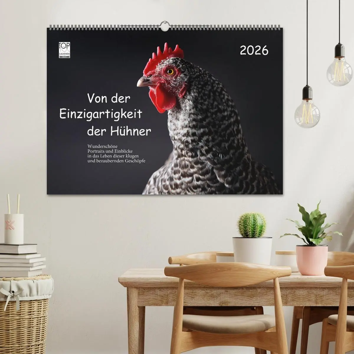 Bild: 9783516691665 | Von der Einzigartigkeit der Hühner 2026 (Wandkalender 2026 DIN A2...