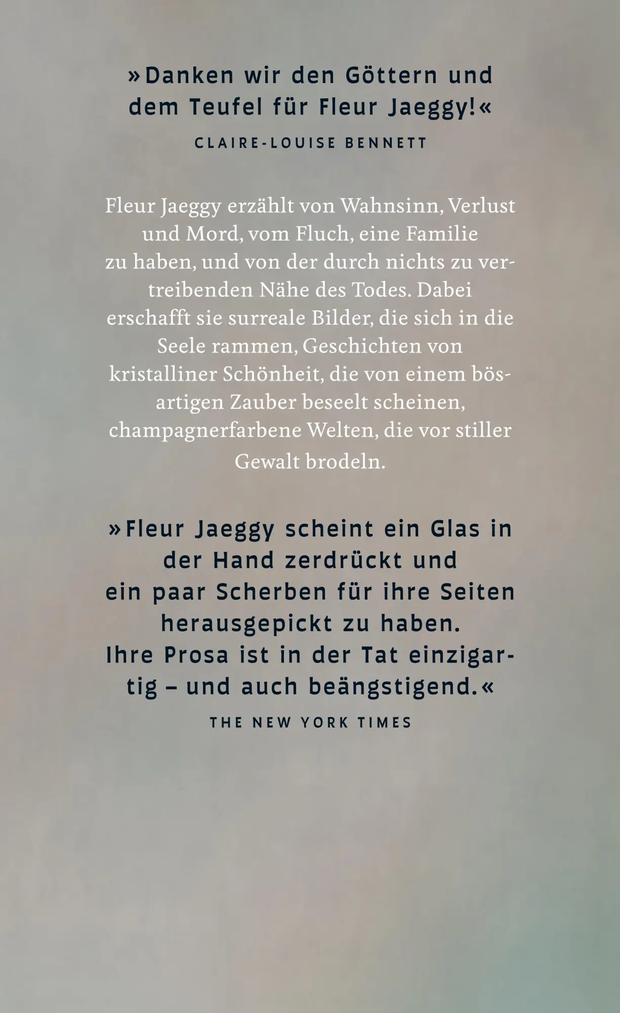 Rückseite: 9783518431665 | Ich bin der Bruder von XX | Fleur Jaeggy | Buch | 114 S. | Deutsch