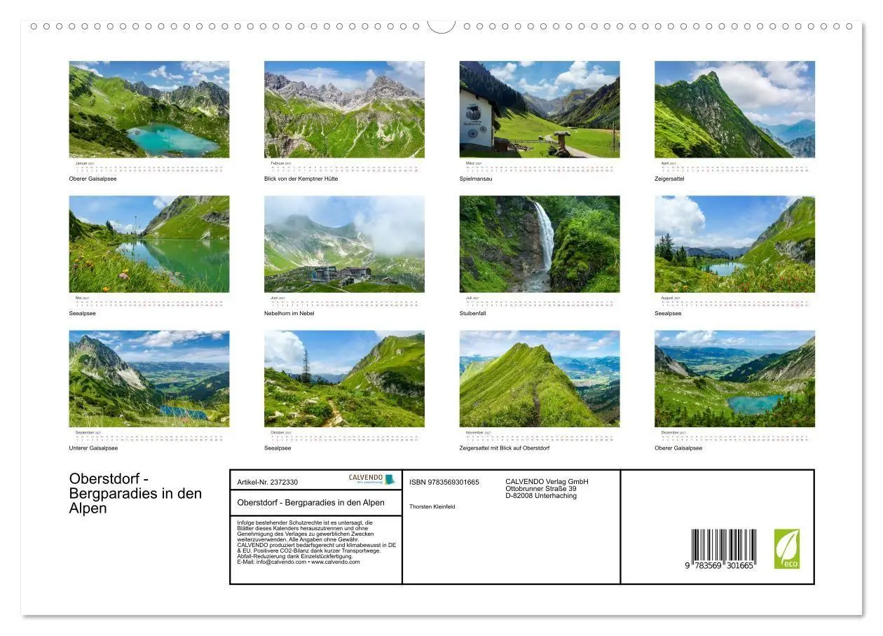 Bild: 9783569301665 | Oberstdorf - Bergparadies in den Alpen (hochwertiger Premium...