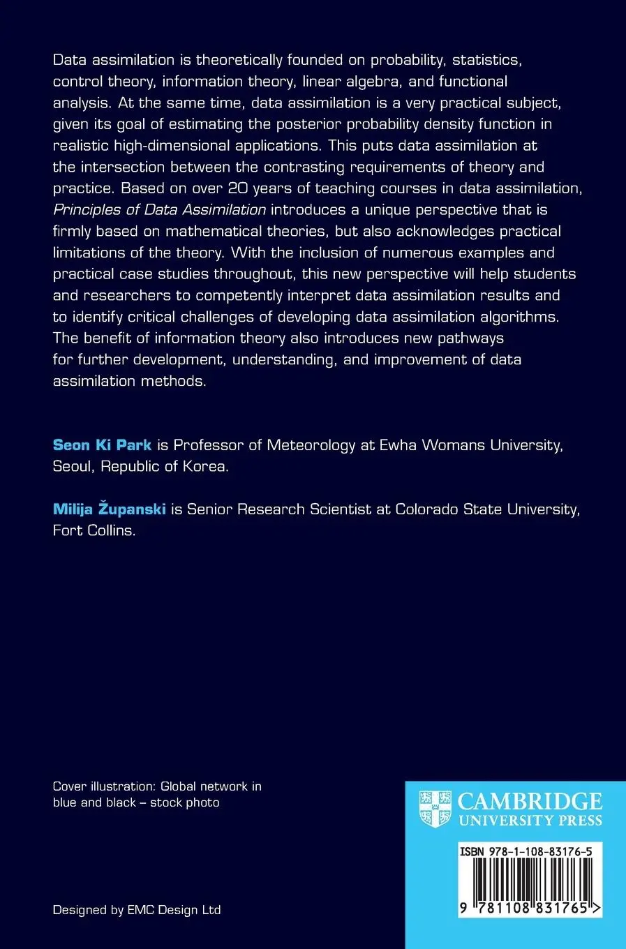 Rückseite: 9781108831765 | Principles of Data Assimilation | Seon Ki Park (u. a.) | Buch | 2022