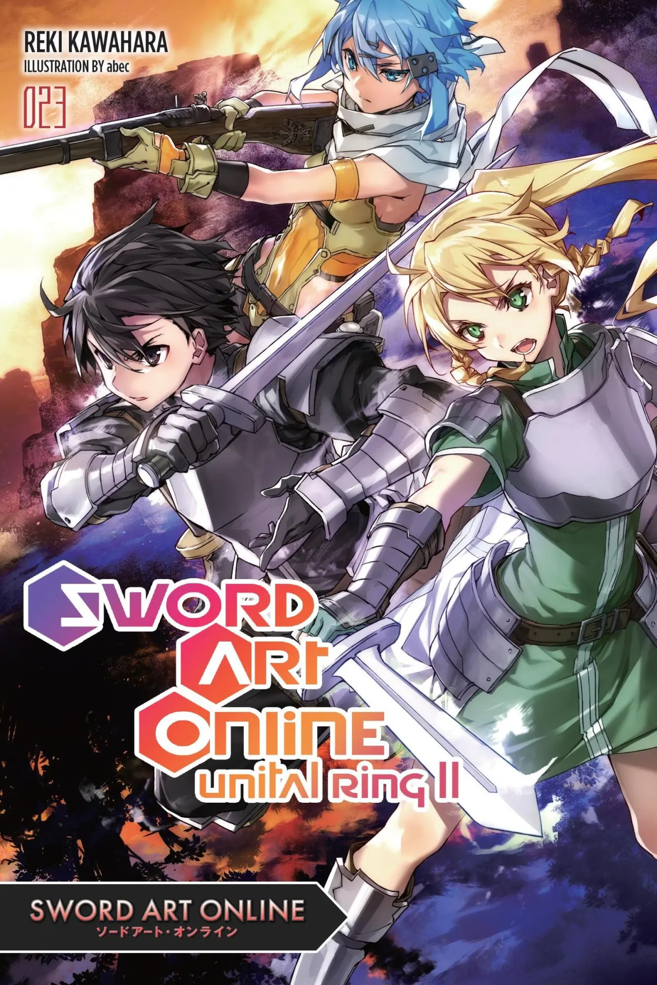 Cover: 9781975321765 | Sword Art Online 23 (Light Novel) | Unital Ring II Volume 23 | Buch