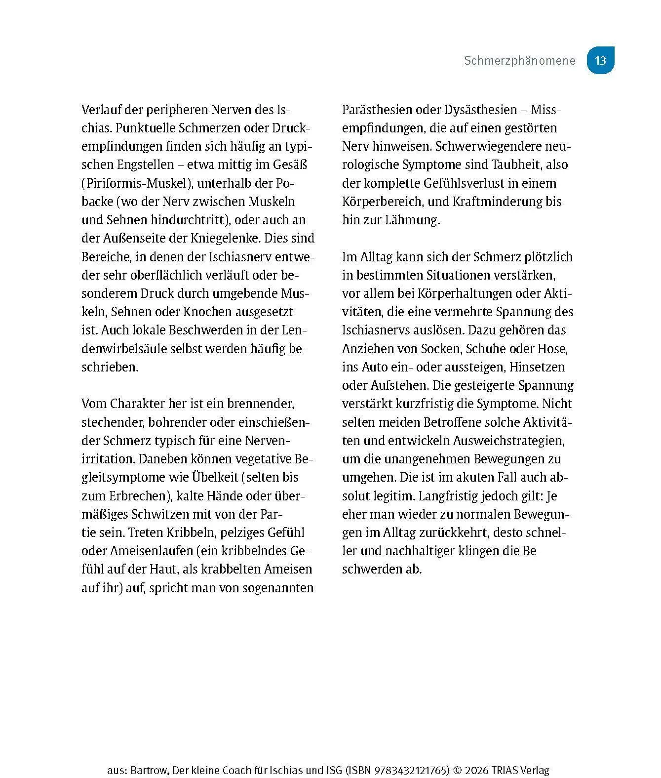 Bild: 9783432121765 | Der kleine Coach für Ischias und ISG | Kay Bartrow | Taschenbuch