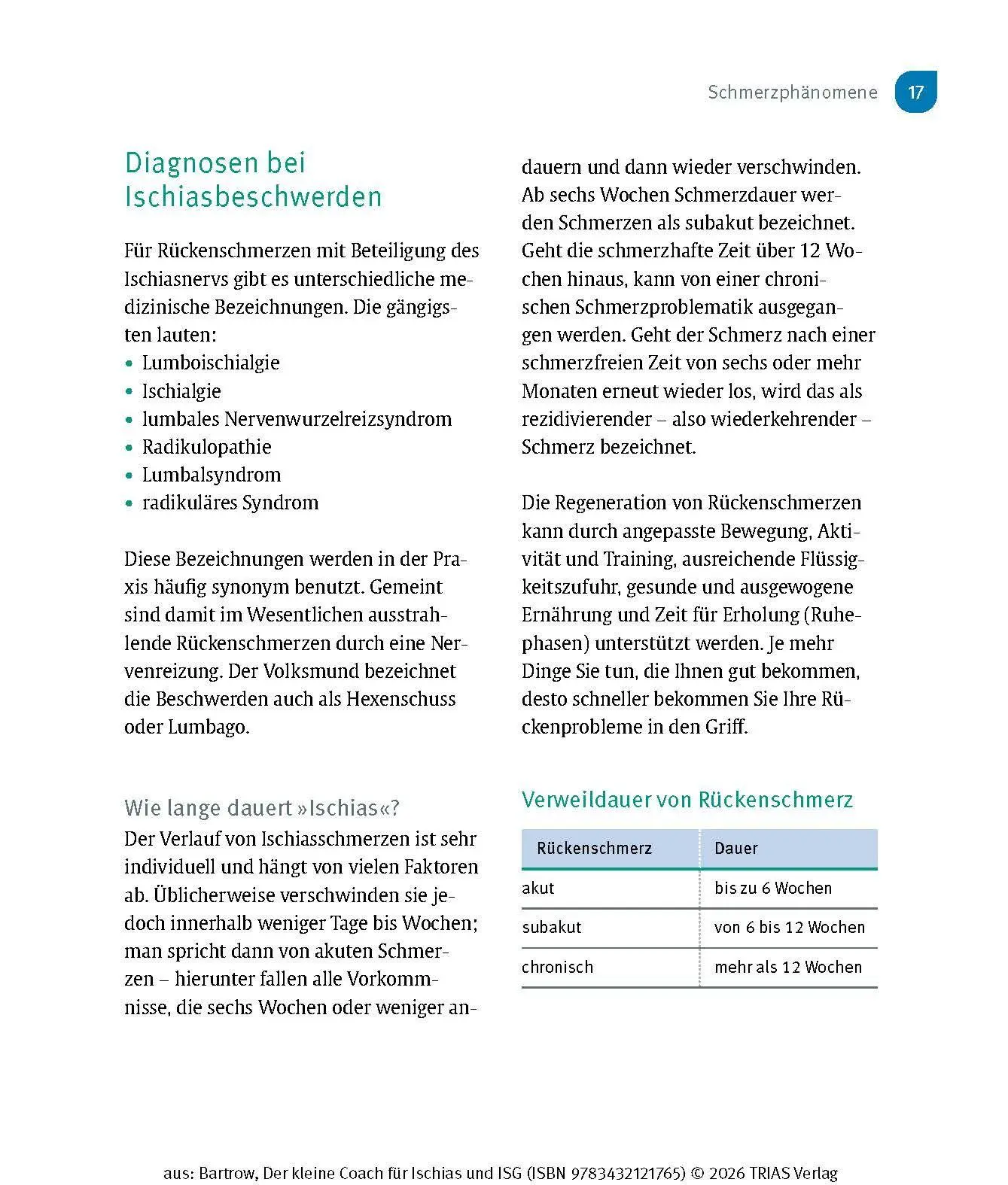 Bild: 9783432121765 | Der kleine Coach für Ischias und ISG | Kay Bartrow | Taschenbuch