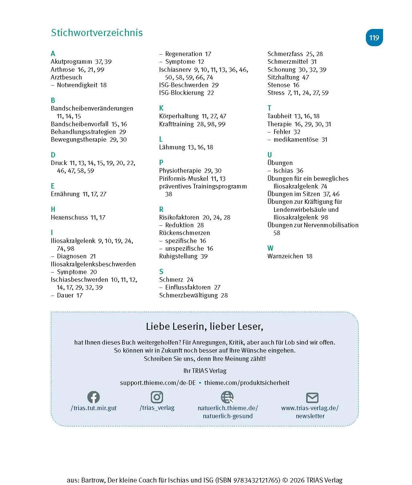 Bild: 9783432121765 | Der kleine Coach für Ischias und ISG | Kay Bartrow | Taschenbuch