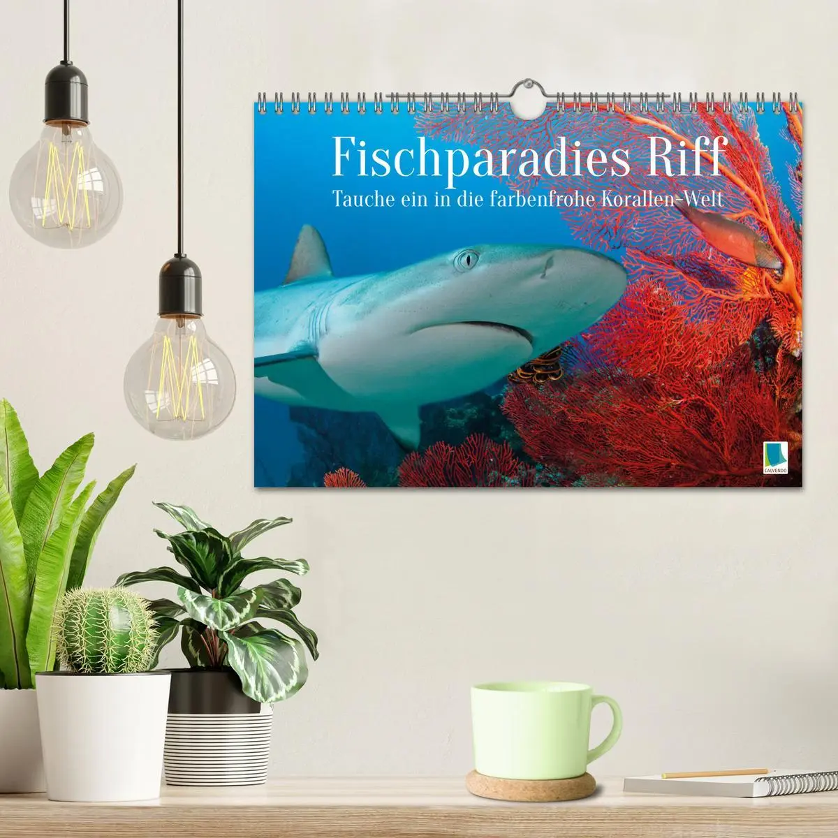 Bild: 9783457351765 | Fischparadies Riff (Wandkalender 2026 DIN A4 quer), CALVENDO...