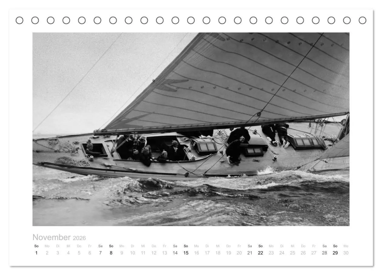 Bild: 9783457731765 | Unter Segeln und auf See (Tischkalender 2026 DIN A5 quer), CALVENDO...