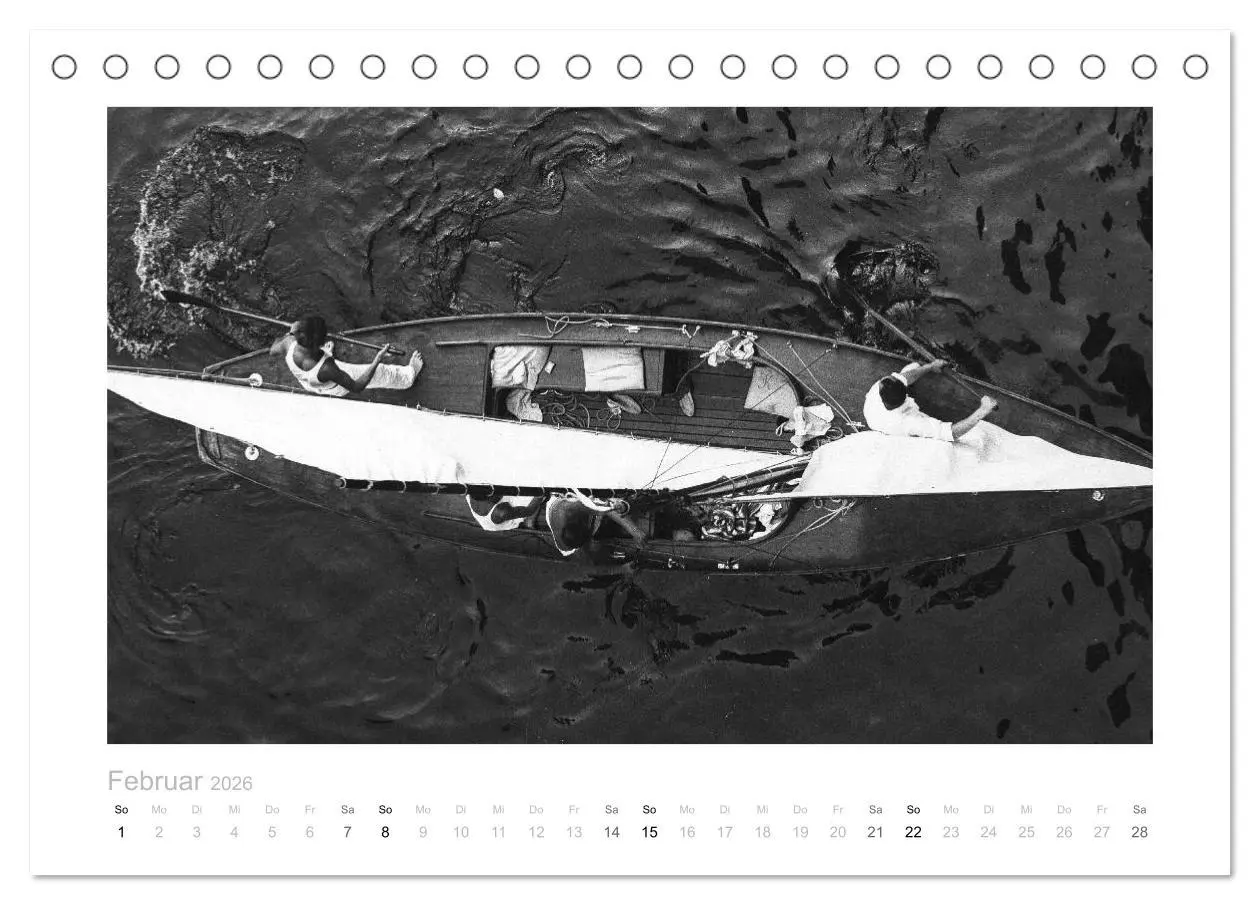 Bild: 9783457731765 | Unter Segeln und auf See (Tischkalender 2026 DIN A5 quer), CALVENDO...