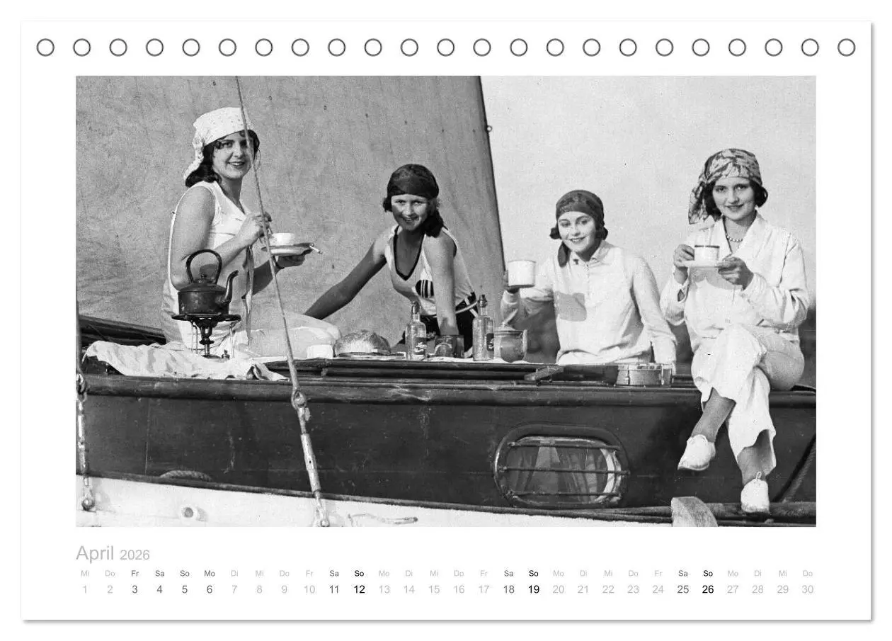 Bild: 9783457731765 | Unter Segeln und auf See (Tischkalender 2026 DIN A5 quer), CALVENDO...