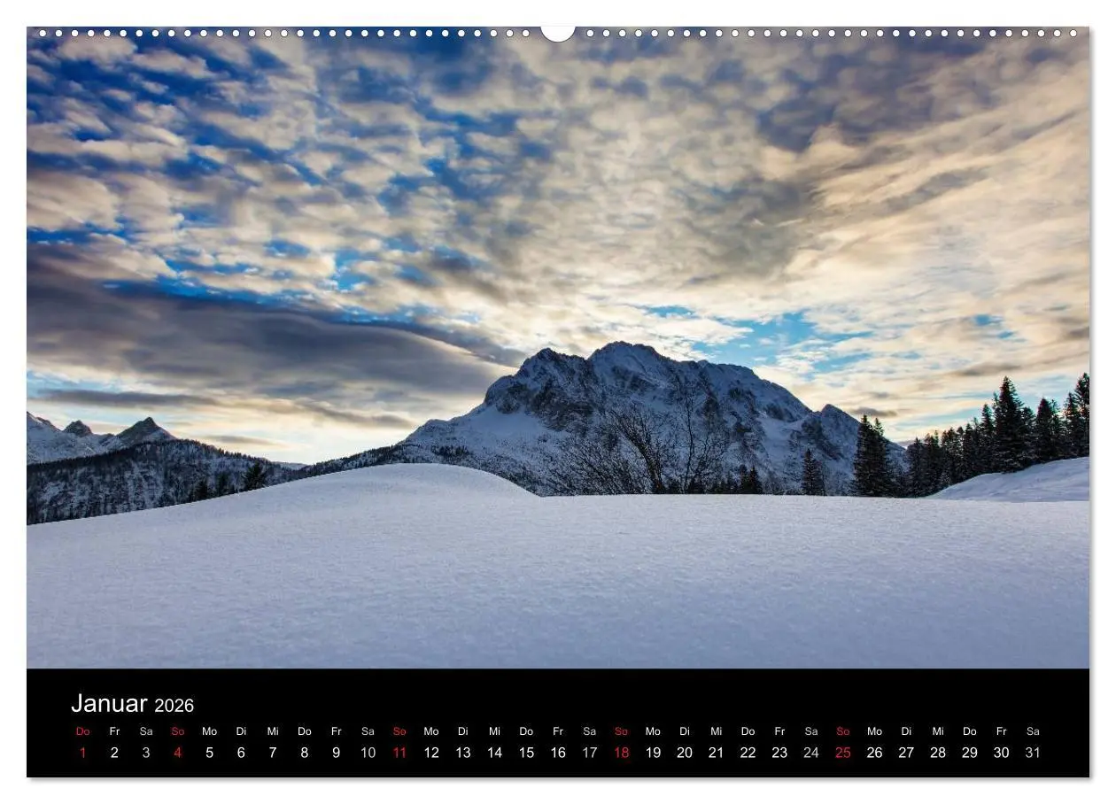 Bild: 9783516061765 | Bergblicke - Elmau (Wandkalender 2026 DIN A2 quer), CALVENDO...