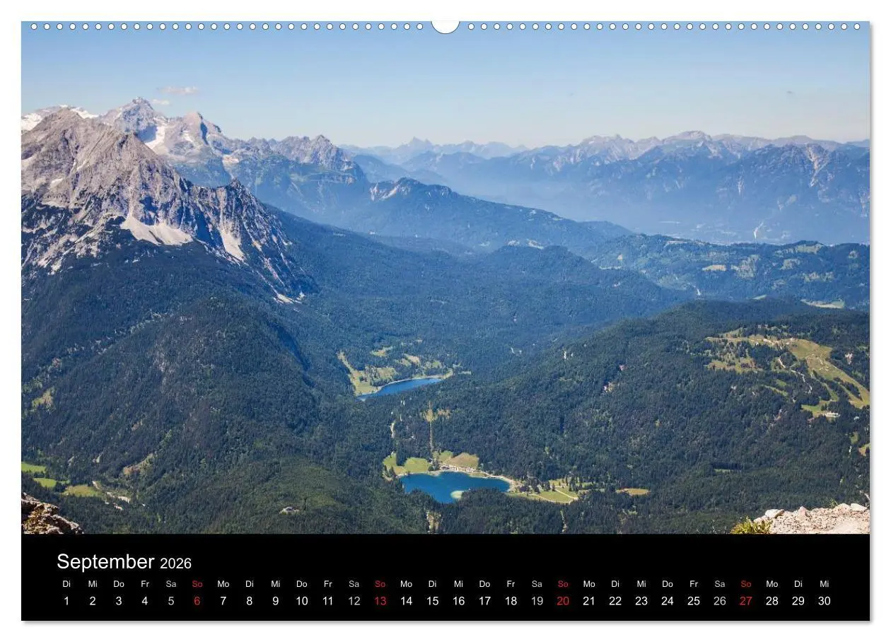 Bild: 9783516061765 | Bergblicke - Elmau (Wandkalender 2026 DIN A2 quer), CALVENDO...