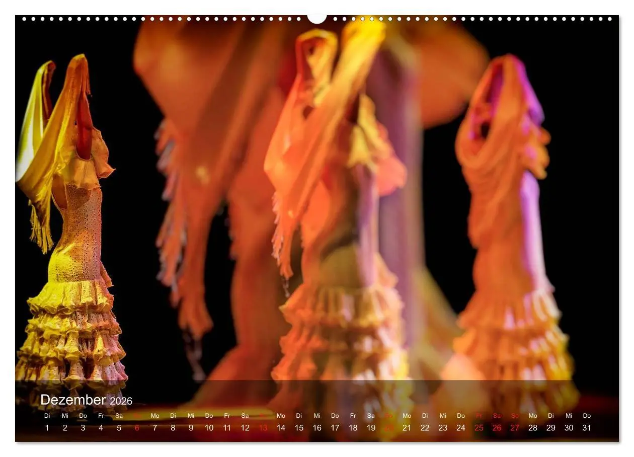 Bild: 9783516131765 | Flamenco - Tanz der Leidenschaft (Wandkalender 2026 DIN A2 quer),...