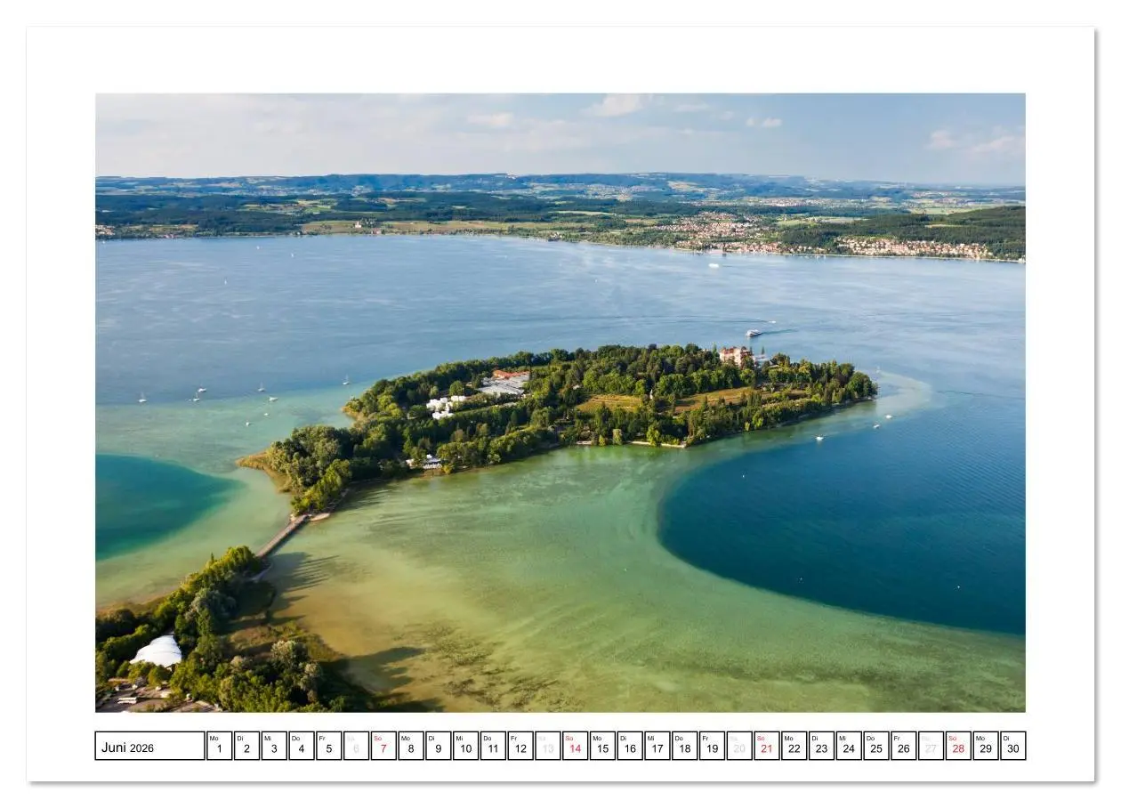 Bild: 9783516201765 | Bodensee 2026 (Wandkalender 2026 DIN A3 quer), CALVENDO Monatskalender