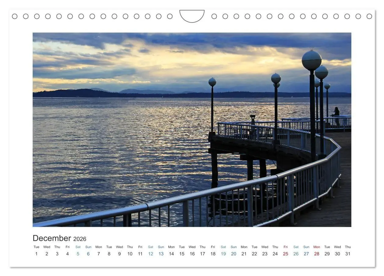 Bild: 9783516681765 | Seattle (Wall Calendar 2026 DIN A4 landscape), CALVENDO 12 Month...