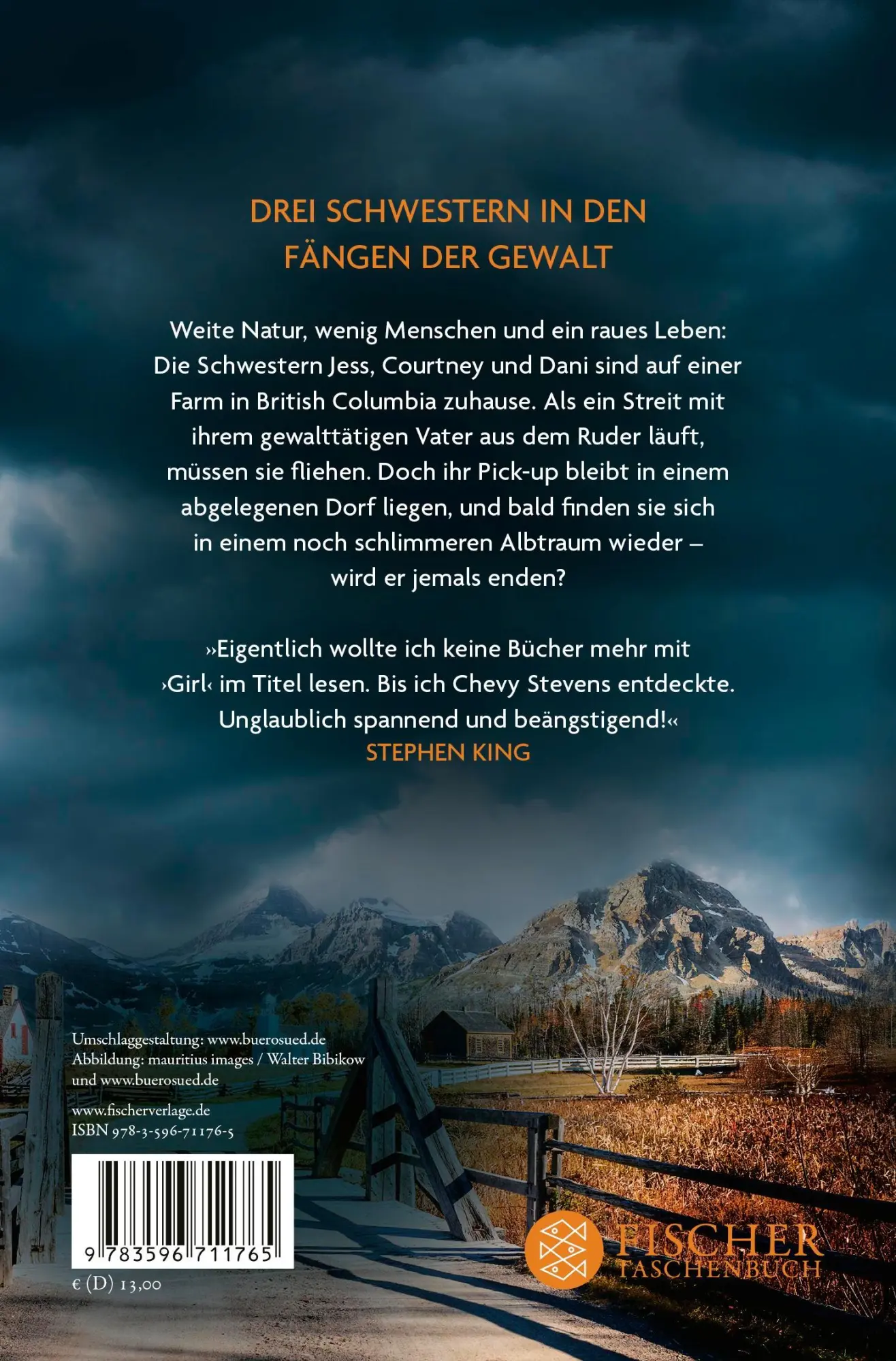 Rückseite: 9783596711765 | Was dich nicht tötet - Those Girls | Chevy Stevens | Taschenbuch