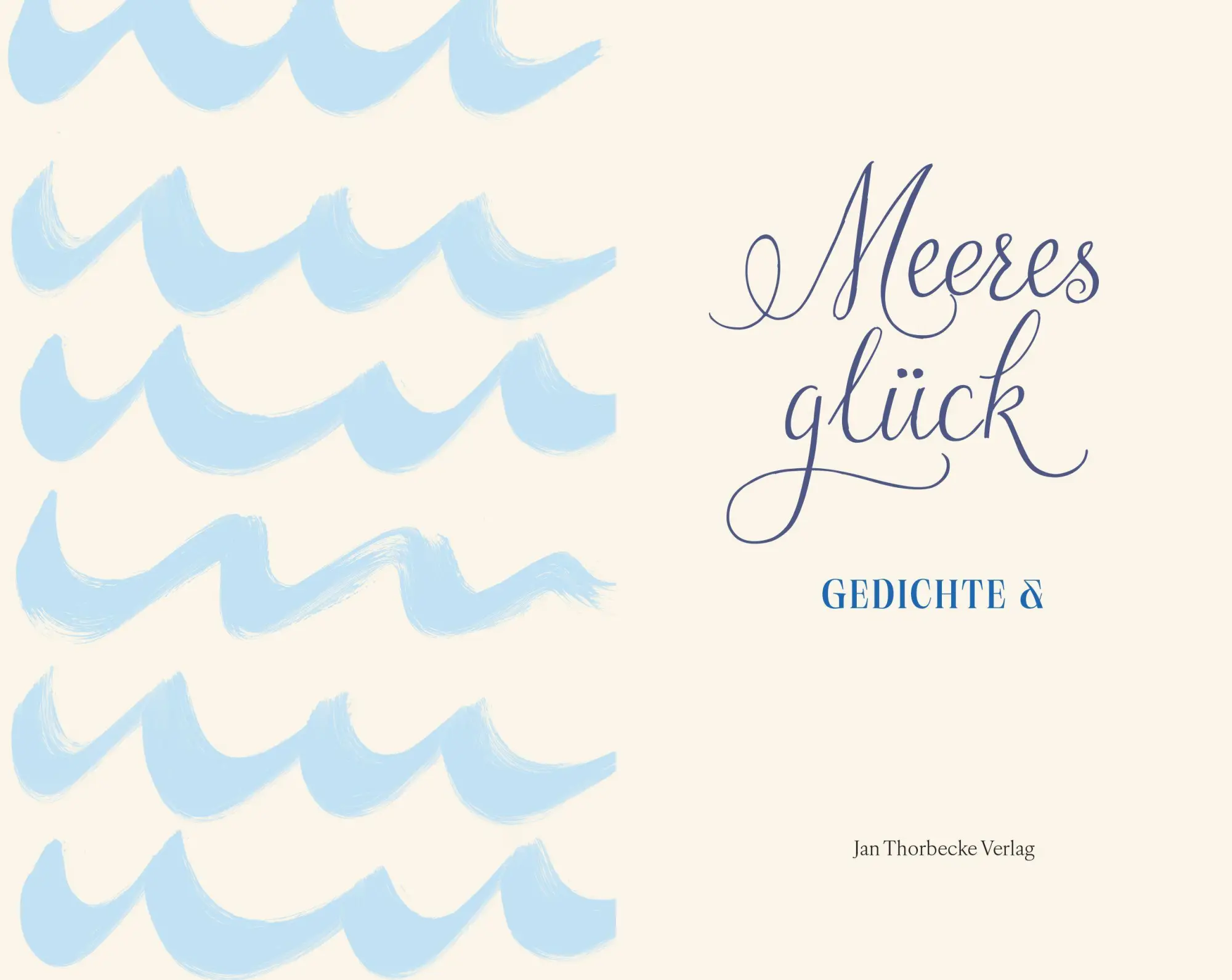 Bild: 9783799521765 | Meeresglück | Gedichte und Gedanken | Buch | 64 S. | Deutsch | 2026