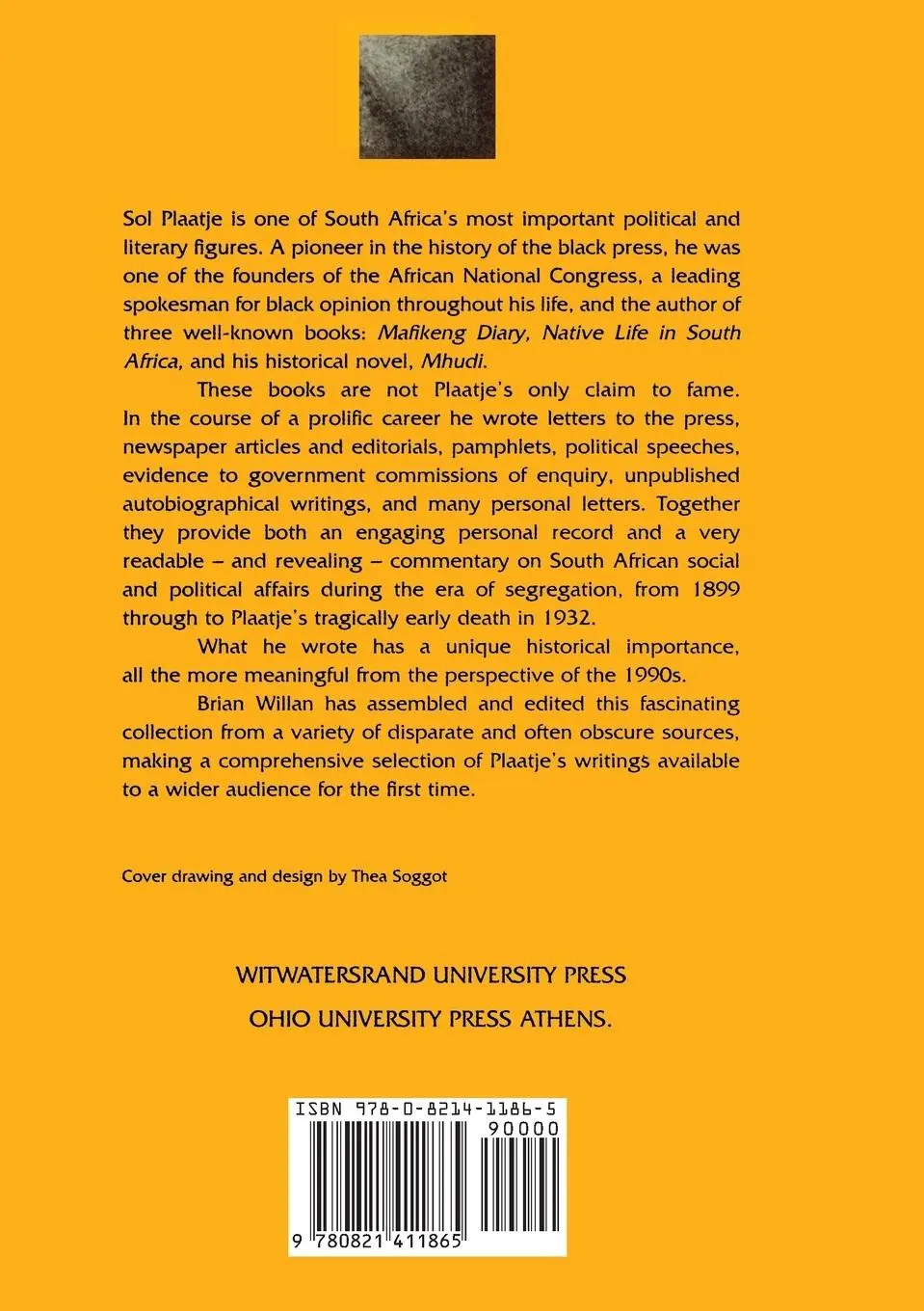 Rückseite: 9780821411865 | Sol Plaatje | Selected Writings | Sol T. Plaatje | Taschenbuch | 1997